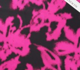 Fuxia jacquard floral design